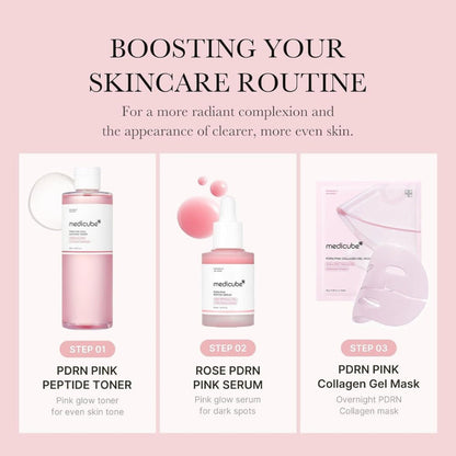 Medicube PDRN Pink Cica Soothing Toner 250ml - Beauty Tribe