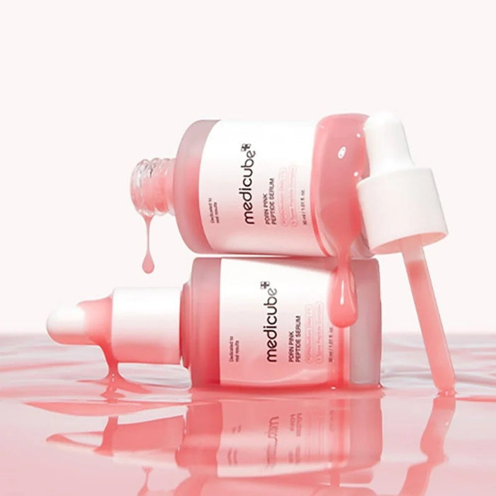 Medicube Salmon DNA PDRN Pink Peptide Serum 30ml - Beauty Tribe