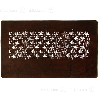 Meiji Kasuri Katagami | Japanese Lacquered Paper Stencil