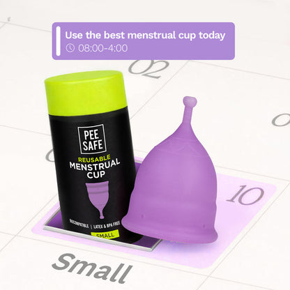 Pee Safe Menstrual Cups - Small (Pack of 2) *