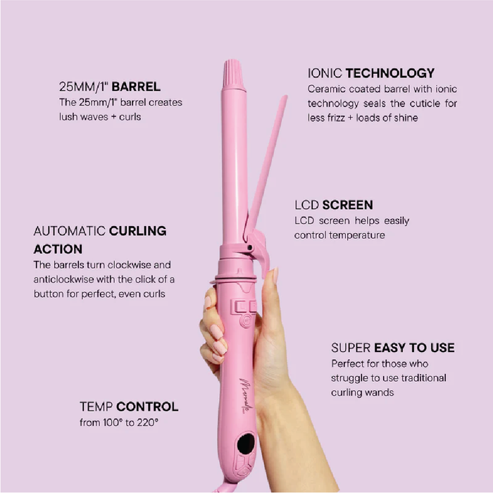 MERMADE SPIN CURLING TONG