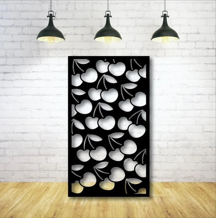 Metal  Wall Art- Cherries