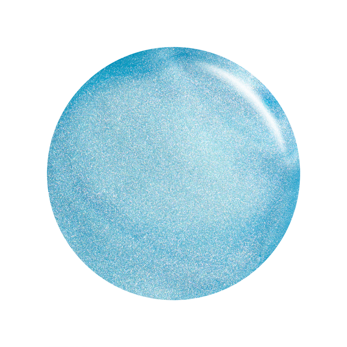 Metallic Muse metallic light blue nail art liner polish color swatch