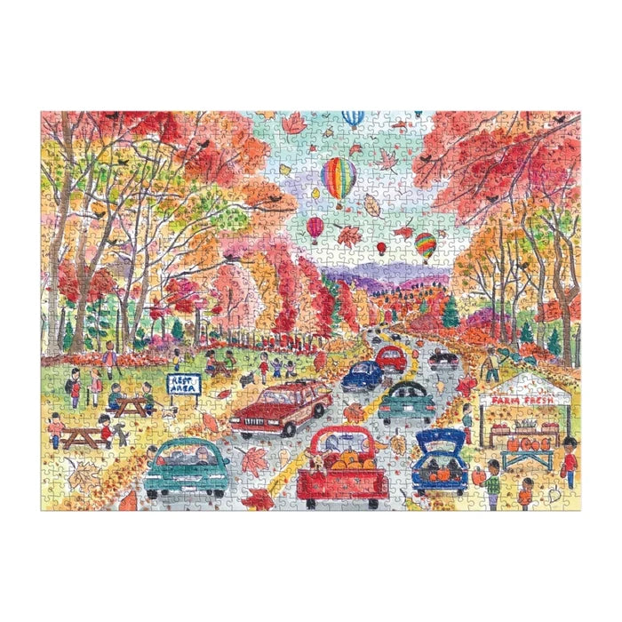Michael Storrings Leaf Peeping | 1,000 Piece Jigsaw Puzzle