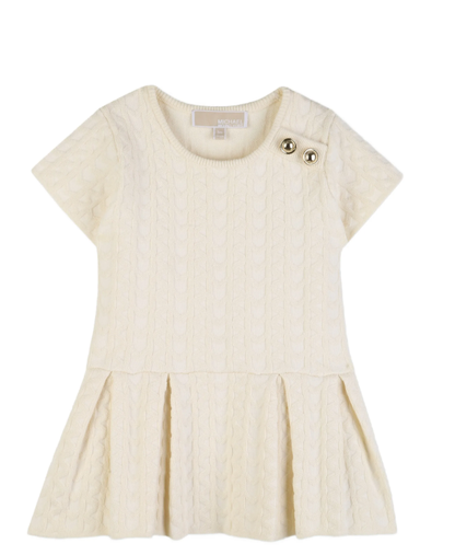MICHEAL KORS cable-knit buttoned dress