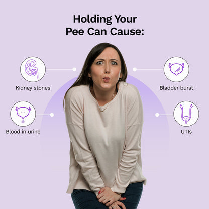 Pee Safe Mini Toilet Seat Sanitizer Spray (Floral) - 25 ML