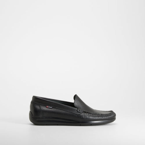 Mocasín confort piel ligero negro COMFEET