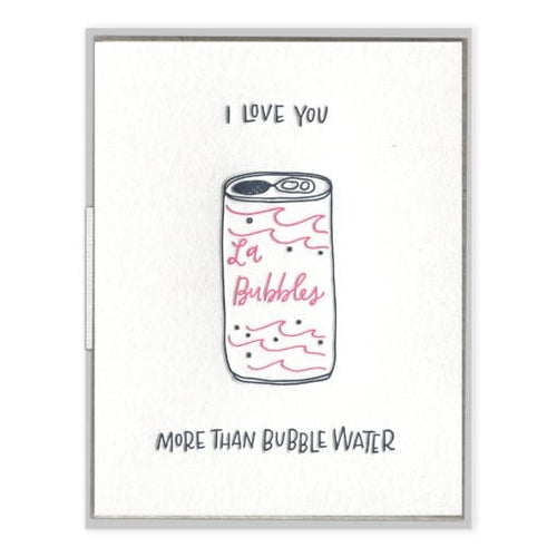 More than Bubble Water Card