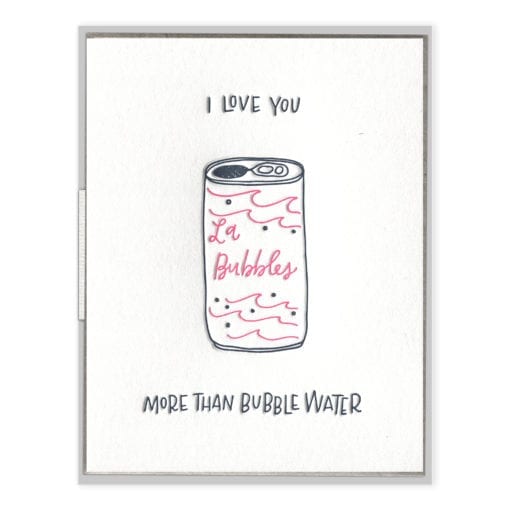 More than Bubble Water Card