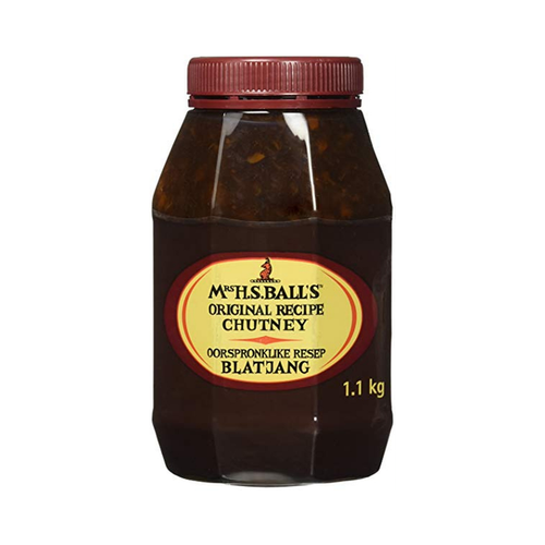 Mrs. H.S. Ball's Original Chutney (1.1 Kg) from South Africa - AubergineFoods.com