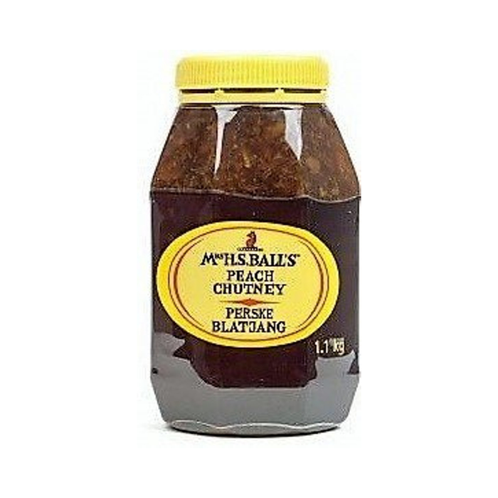 Ms. H Ball's Peach Chutney (1.1 Kg) from South Africa - AubergineFoods.com