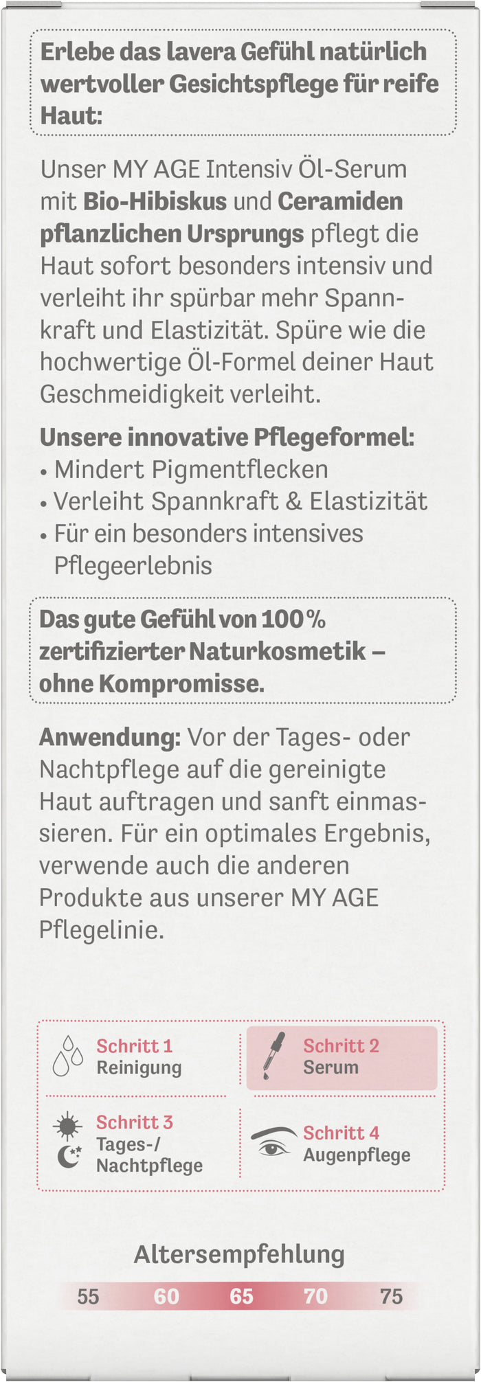 lavera MY AGE Intensiv Öl-Serum