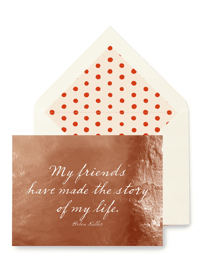 “My Friends” Greeting Card