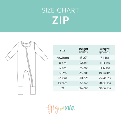 Nella Ruffle Zip Bamboo Sleeper