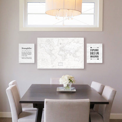 Nemophilist - Canvas Wall Art Conquest Maps LLC