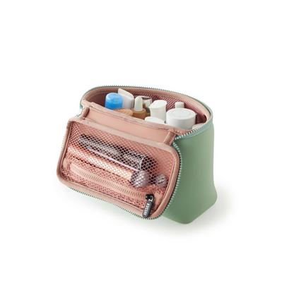 Neoprene Small Train Case Sage Travel Accessories in at Wrapsody