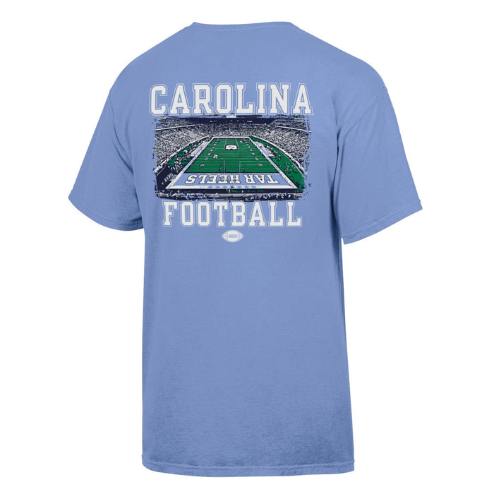 North Carolina Football Kenan Stadium T-Shirt by Comfort Wash - Main View - Comfort Wash