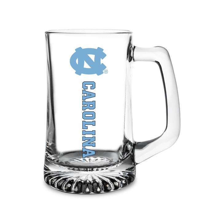 North Carolina Tar Heels 14oz Glass with Handle - Main View - Rico Industries