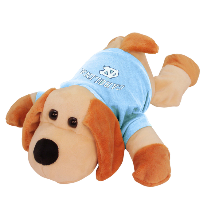 North Carolina Tar Heels Golden Retriever Plush Animal - Main View - Pennington Bear