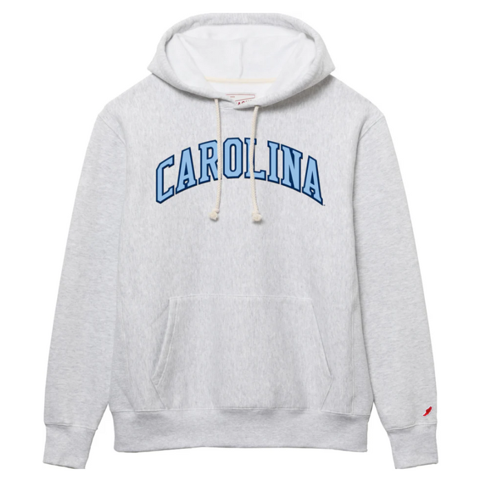 North Carolina Tar Heels Heavyweight Hoodie with Felt Letters - Main View - League