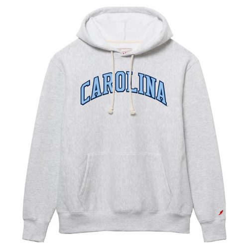 North Carolina Tar Heels Heavyweight Hoodie with Felt Letters - Main View - League