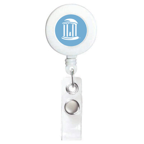 North Carolina Tar Heels Old Well Badge Reel - Main View - Neil Enterprises