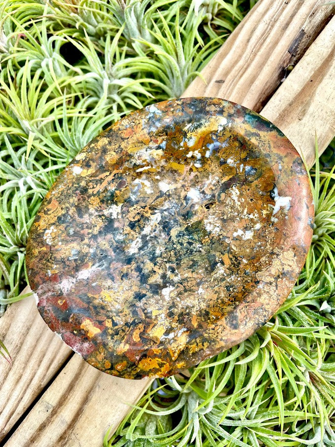 Ocean Jasper Crystal Bowl
