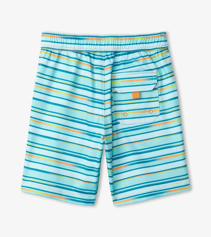 Ocean Stripes Quick Dry Shorts | Hatley - Jenni Kidz