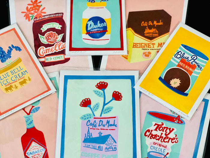 Okra Bits Prints