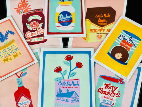 Okra Bits Prints