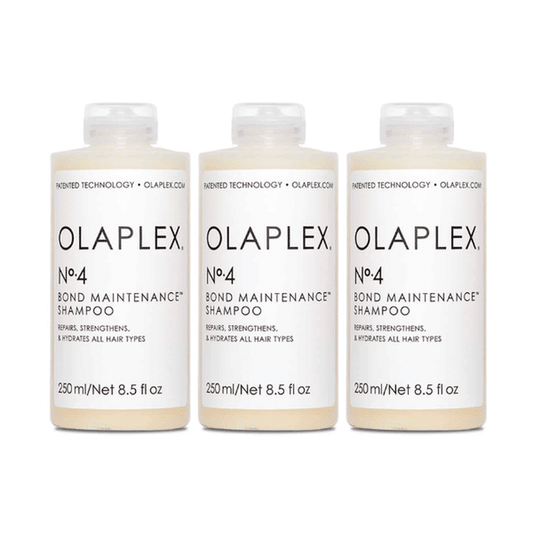 Olaplex Bond Maintenance Shampoo No.4 250ml 3 Pack Set - Beauty Tribe