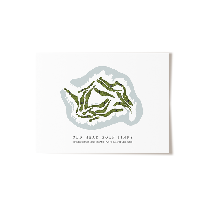 Old Head Golf Links | Golf Course Print | Unframed