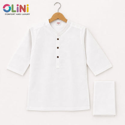 OLINI - All Season - Wash N Wear - Kurta Shalwar - Off White - YAM