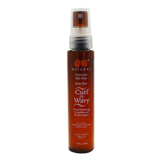 ON NATURAL Curl & Wavy Argan Conditioner & Detangler (2oz)