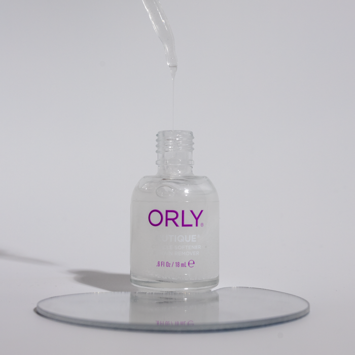 ORLY Cutique bottle on a white background