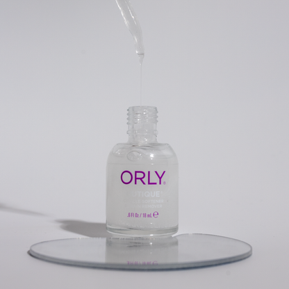 ORLY Cutique bottle on a white background