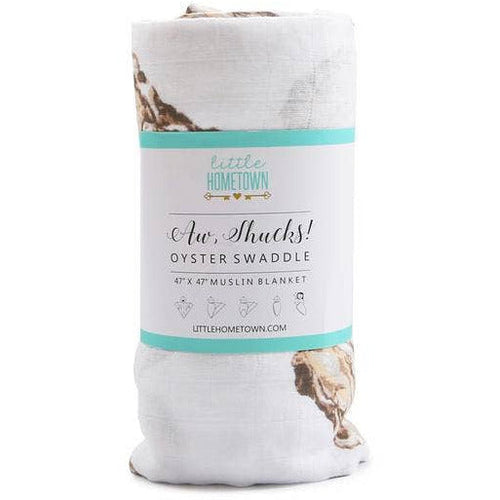 Oyster Swaddle Blanket (Unisex)