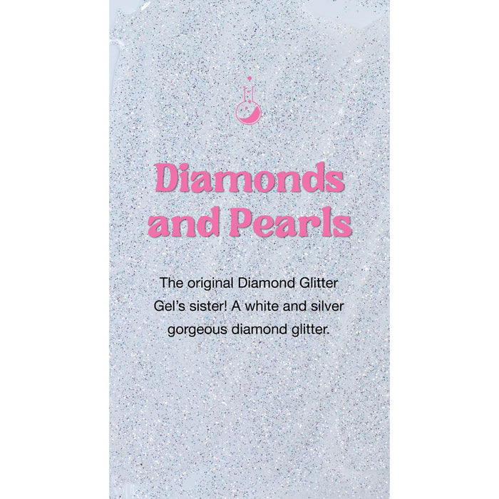 P+ Diamonds and Pearls, Glitter Gel Polish, 10 ml