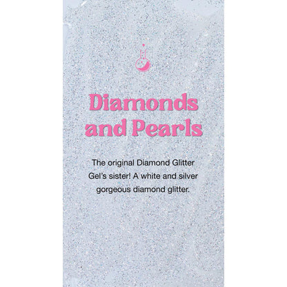 P+ Diamonds and Pearls, Glitter Gel Polish, 10 ml