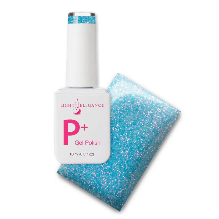 P+ Poor Decisions, Glitter Gel Polish, 10 ml
