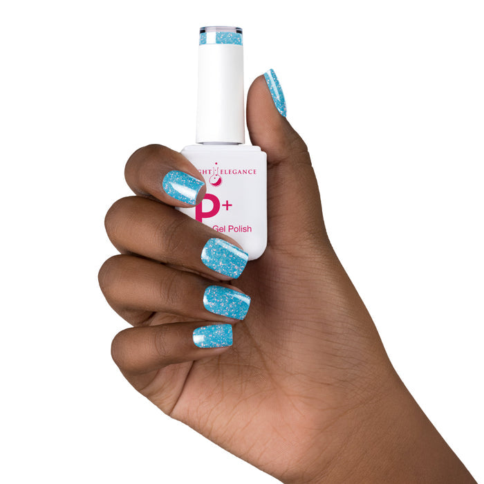 P+ Poor Decisions, Glitter Gel Polish, 10 ml