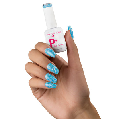 P+ Poor Decisions, Glitter Gel Polish, 10 ml