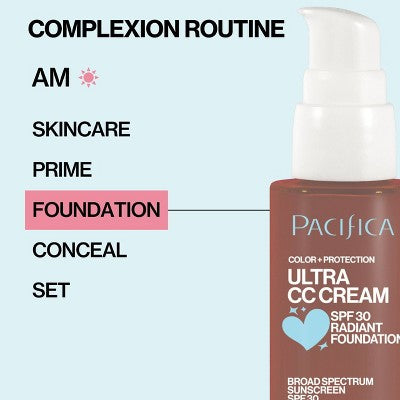 Pacifica Ultra CC Cream Radiant Foundation