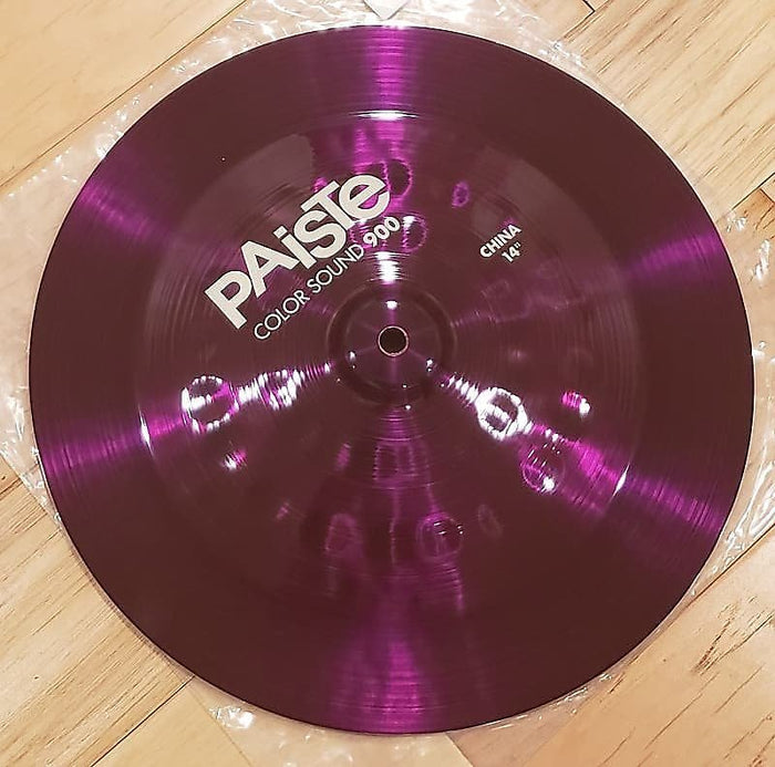 Paiste 14" 900 Series Color Sound Purple China Cymbal *IN STOCK*