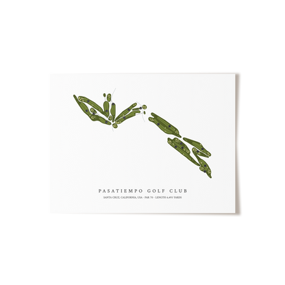 Pasatiempo Golf Club | Golf Course Print | Unframed