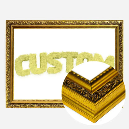 21x30cm | 8¼ x 11¾in / Gold Ornate Frame