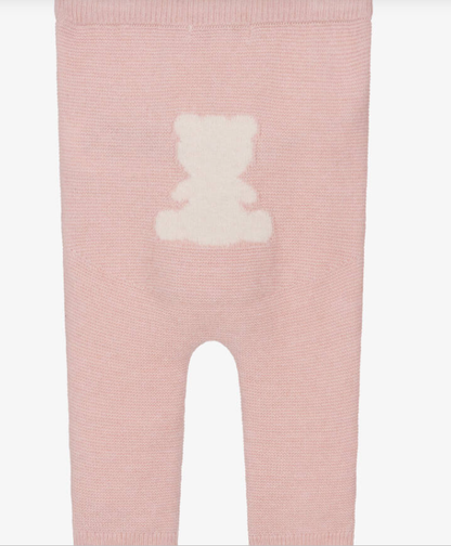 PATACHOU Baby Girls Pink Merino Wool & Cashmere Knit Set