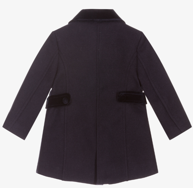 PATACHOU Boys Blue Traditional Coat