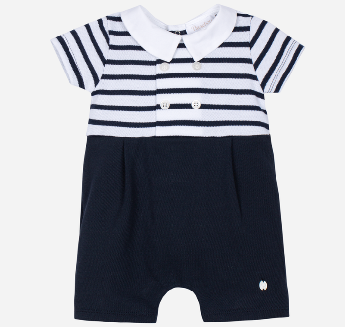 PATACHOU Navy Romper