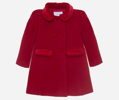 PATACHOU Red mouflon coat